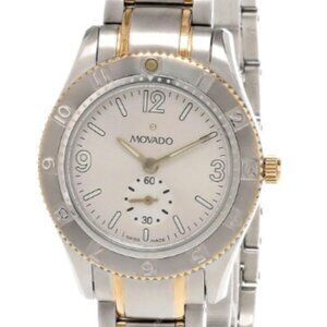 Brand New Women's Movado Gentry Stainless Steel Two-Tone Watch